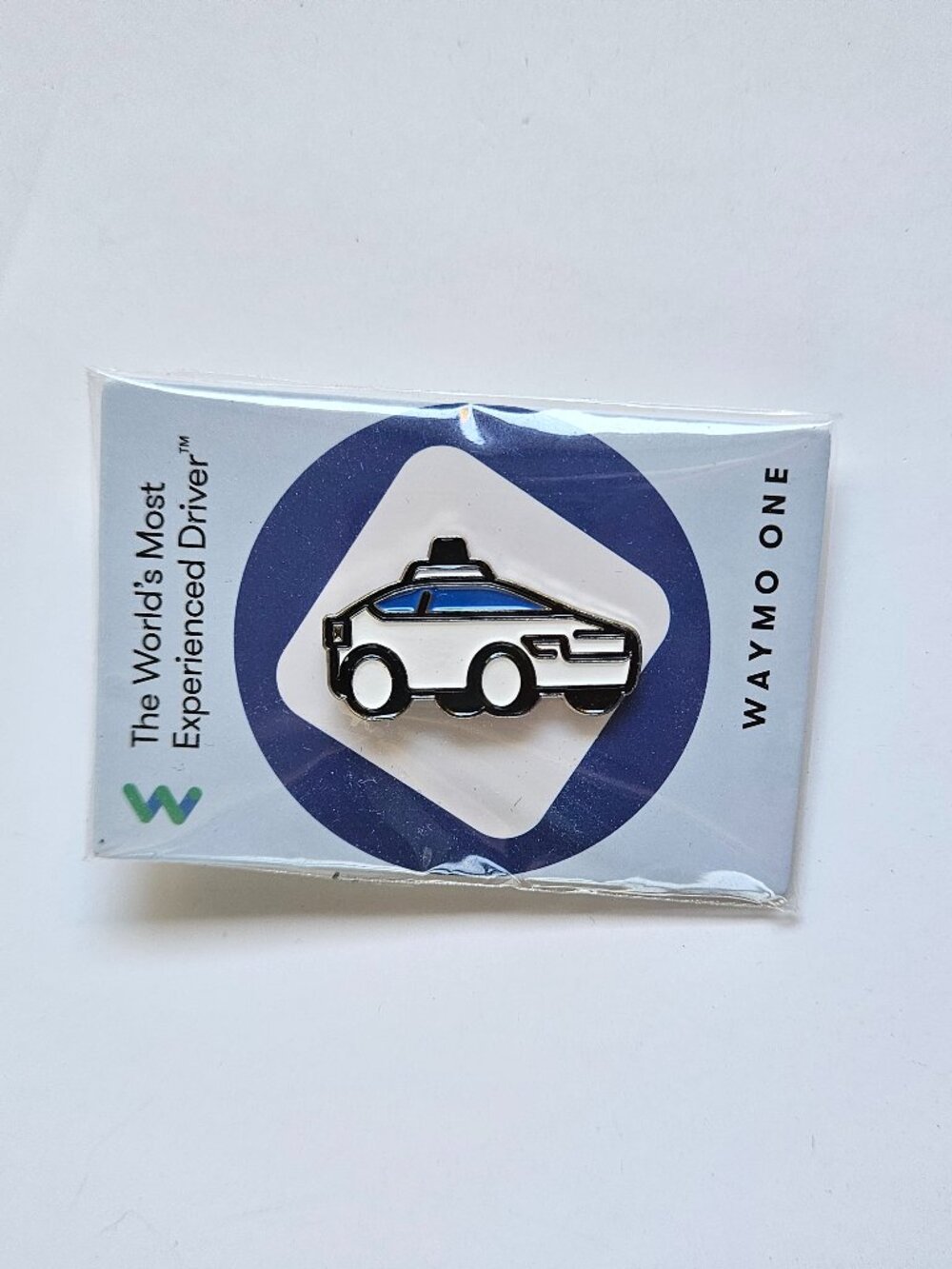 Waymo Car Enamel Pin
